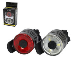 Набор фонарей передний и задний COMIRON AS-08 корпус: Алюминий+ABS; свет: LED 200lm; 3 режима; влагозащита. /уп100/300/