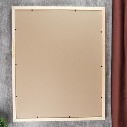 Фоторамка для фото 25×40 см «Идилия», белое дерево, (пластиковый экран)