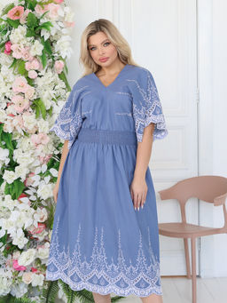 Платье П4-5490/7 - Wisell фото 10