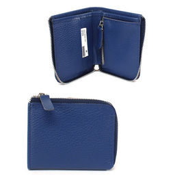 Портмоне женское Croco-ПР-931 натуральная кожа 1 отд, 4 карм, васильковый флотер (105) 265475