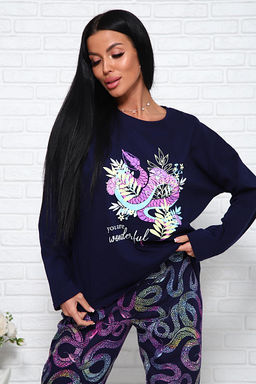 Костюм с брюками (01027. малиновый) - Плиона фото 14