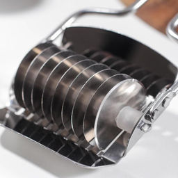 Нож для нарезания домашней лапши KONFINETTA «Профи», 5 мм, 17.5×7.5×3 см, серебристый