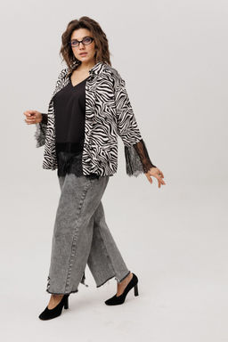Блуза ANELLI 1801 зебра  фото 3