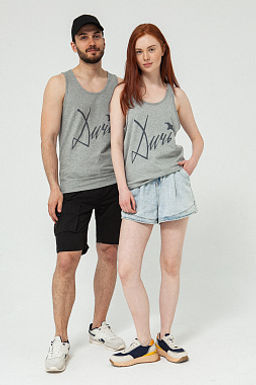 Майка ЗАПОРОЖЕЦ Ditch/Дичь GREY MELANGE  фото 2