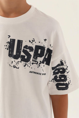 Кремовый пижамный комплект для мальчика - U.s. polo assn фото 5