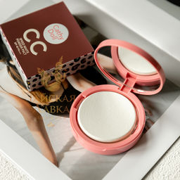 CC-Пудра Компактная Матирующая Speed White SPF40 Pa+++ (24 Средний Беж) CATHY DOLL, 12 гр  фото 14