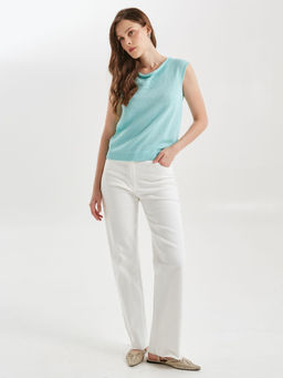 Блузка вязаная без рукавов - Stilla фото 2