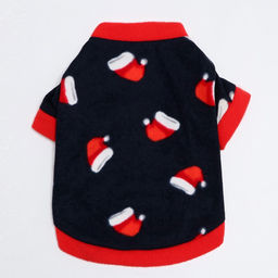 Толстовка для собак Новогодний колпак, размер S, синяя (ДС 26, ОШ 22, ОГ 34 см) - Simaland фото 8