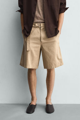 BERMUDA REGULAR FIT SEERSUCKER / Rayas - Zara фото 2