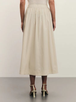 Миди юбка из тенселя / Zarina  фото 5