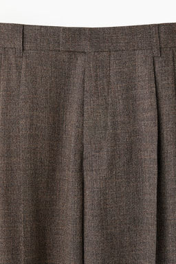 Pantalon en mezcla de lana con pinzas - H&m фото 7