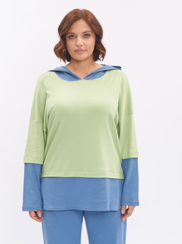 Худи тонкое HU00202GRN67