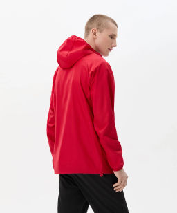 Куртка ветрозащитная JOGEL CAMP Rain Jacket, красный, детский  фото 7