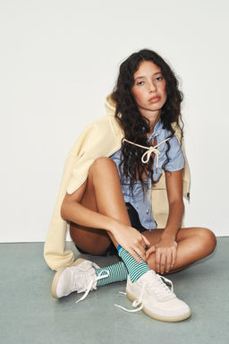 ZAPATILLAS PIEL COMBINADA BAREFOOT / Blanco Crudo - Zara фото 4