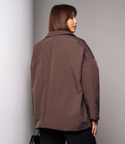 Куртка #КТ2126 (2), тёмно-коричневый