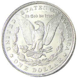 1 доллар 1889 года США Доллар Моргана