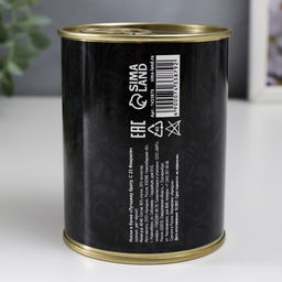 Носки мужские в банке Лучшему брату, С 23 Февраля, подарочные, чёрные, 43-45 р-р