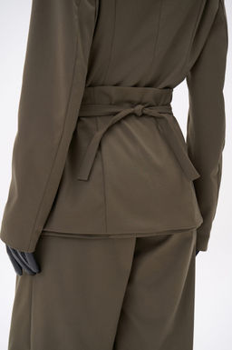 Костюм  тройка Мэдди (хаки)