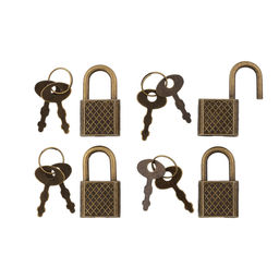 Промысел WF-005 Фурнитура для декоративной отделки замок 2.9х2.7 см 1 х №01 бронза