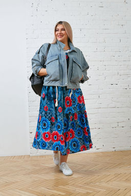 Куртка Luxury Moda 1346 голубой