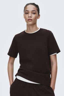 Camiseta interlock - H&m фото 9
