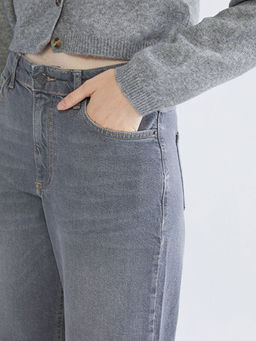 Boyfriend Fit Kad?n Jean Pantolon