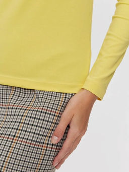 K10726 Лонгслив ЖЕЛТЫЙ