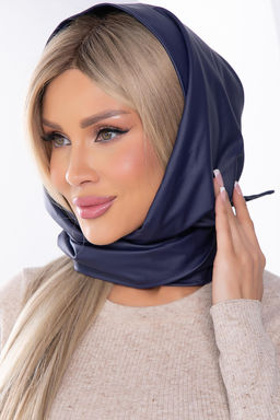 Косынка из экокожи (блю) КЭ7 - Lt collection фото 3