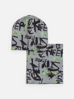 ACOOLA / Набор детский (шапка и шарф) Lampas разноцветный фото 3