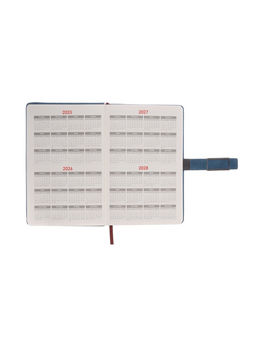 Ежедневник недатированный А5, с хлястиком, 112 листов, в линейку, пвх, синий - Simaland фото 4