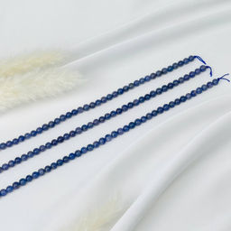 Бусины для украшений из Танзанита (70 бусин) 40 см