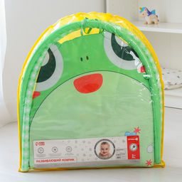 Развивающий коврик с дугами Лягушенок, 78х69 см, Крошка Я  фото 8