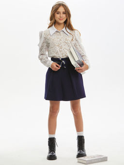 Блузка белый 212230817 - Nota bene фото 2