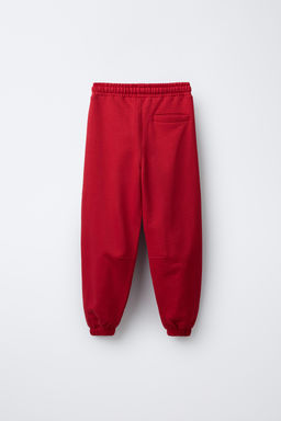 LABEL PLUSH JOGGING TROUSERS - Zara фото 2