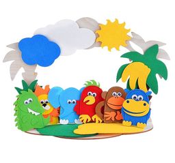 Пальчиковый театр с ширмой Африка