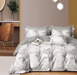 Постельное белье поплин эксклюзив на молнии - Ночная тишина 2 сп. (нав.70х70)