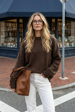 Vizon Genis Kal?p Yumusak DokuluTriko Kazak TWOAW25KZ00168