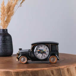 Часы настольные Ретро автомобиль / 555/666 /уп 120/ - Галеонтрейд фото 2