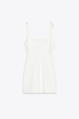 SHORT DRESS WITH BOWS - Zara фото 15