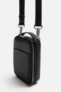 TEXTURED VERTICAL CROSSBODY BAG - Zara фото 6