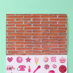 Наклейки в книжке «Опасно!», 3 фона, 20.7×14.2 см