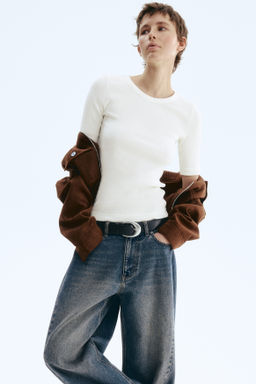 Top de canal? en mezcla de seda - H&m фото 6