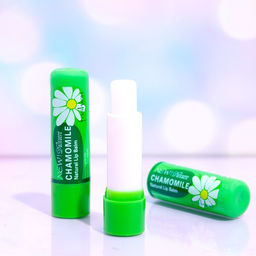 Цена за 12 шт. Бальзам для губ Ромашка