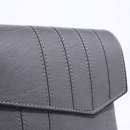 Сумка-клатч на магните, длинный ремень, цвет серый - Simaland фото 4