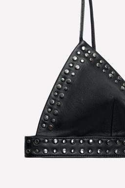 LEATHER STUDDED BRALETTE LUDOVIC DE SAINT SERNIN x ZARA  фото 4