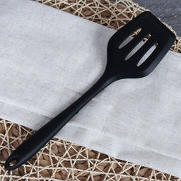 Лопатка с прорезями 30 см силиконовая / L -779 /уп 375/ - ГалеонТрейд фото 6