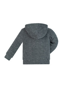 Костюм детский флисовый темно-серый 7043кт (128, 64)