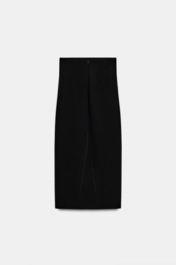ZW COLLECTION SLIT PENCIL SKIRT - Zara фото 4