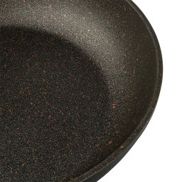 0109 GIPFEL Сковорода BUFFALO 20х5см из кованого алюминия, с премиальным антипригарным покрытием Teflon Profile, с бакелитовой ручкой с покрытием Soft-touch, с полным индукционным дном. Толщина: 2,0/4  фото 4