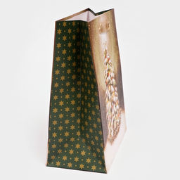 Цена за 2 шт. Пакет подарочный новогодний ламинированный Ёлочка в лесу,18?23?10 см